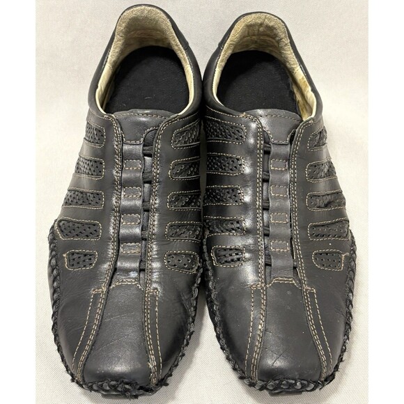 Pikolinos Fuencarrall Driving Loafers Black Leather Slip On Men’s 9.5 / 42 main image 6
